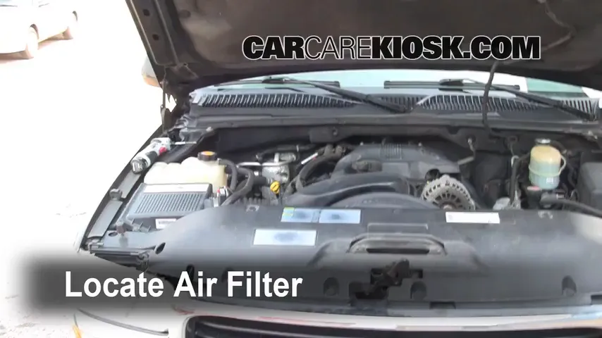 2002 GMC Yukon XL 2500 SLT 8.1L V8 Air Filter (Engine)